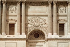 Glory distributing crowns, from the colonnade of the Palais du Louvre, 1807